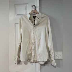 NWT Banana Republic Standard-Fit Cotton Flannel Shirt